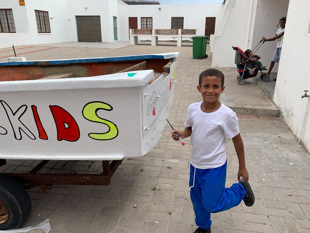 Kinder Mal-Projekt - Südafrika / Paternoster