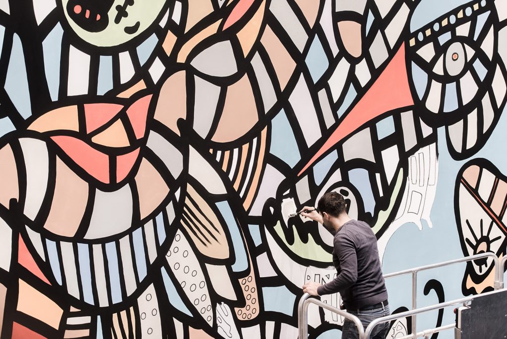 Ali Görmez bei der Gestaltung von Living Levels, Design von 42 m2