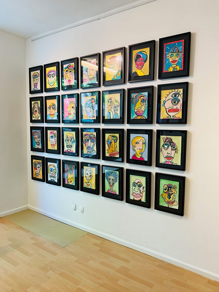 28 Gesichter - Special Edition - Kunst Serie von Ali Görmez