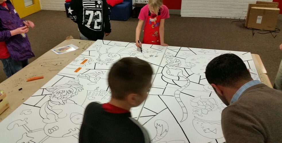 Ali Görmez Pop Art Mal-Workshop Kinder