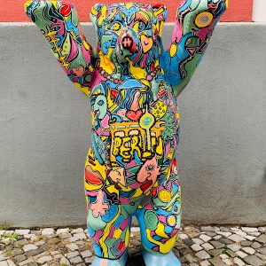 Berlin Bear - commissioned art works by pop art artist Ali Görmez (07/21)