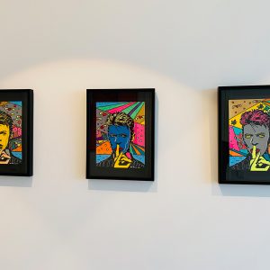 "David Bowie" - commissioned art works by pop art artist Ali Görmez