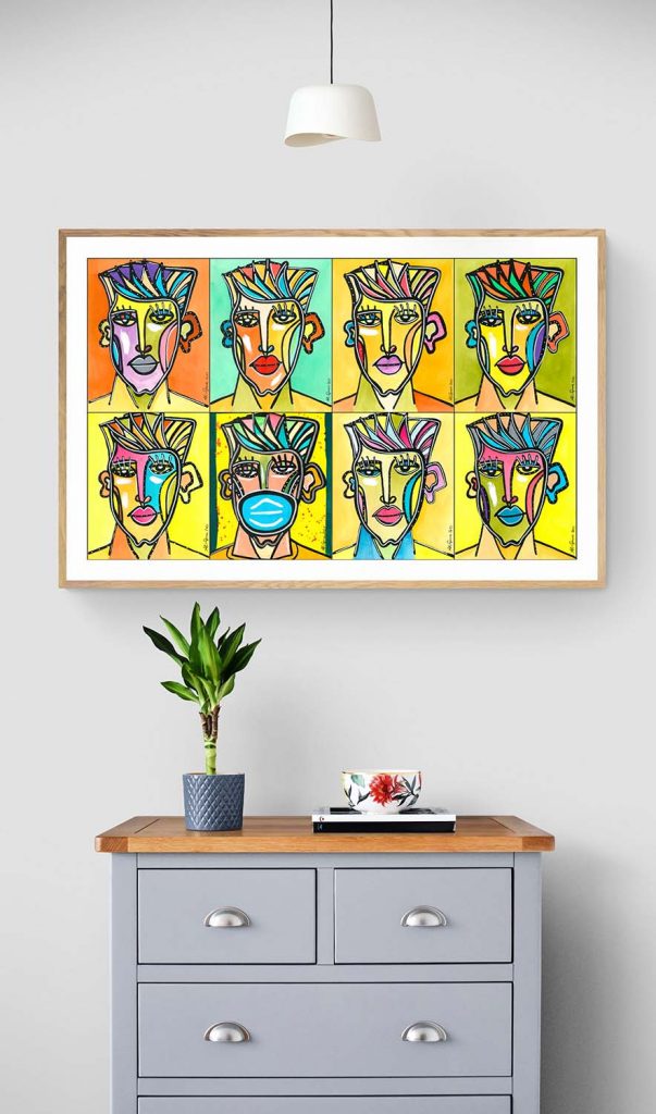 "The beauty face" - Ali Görmez Pop Art Berlin