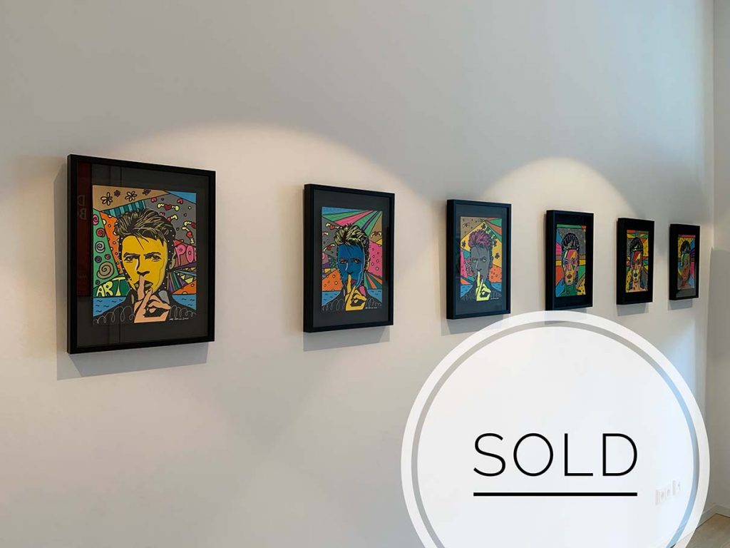 "David Bowie Series" - Ali Görmez Pop Art