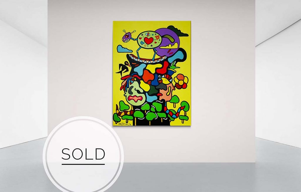 "The Rocking horse" - 145 x 195cm - Ali Görmez