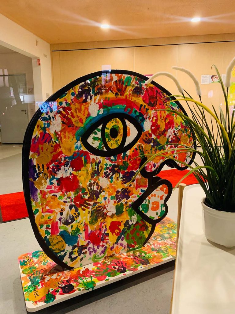 Eddy of the children of the MOZ daycare center on Nollendorfplatz in Berlin